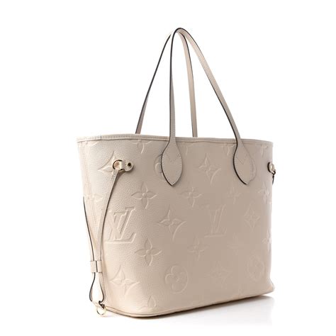 lv neverfull cream|neverfull monogram reviews.